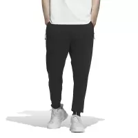 adidas/阿迪达斯长裤2024新款武极系列加绒保暖针织男裤JE6668 C