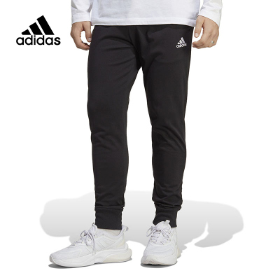 adidas/阿迪达斯长裤运动休闲舒适透气针织收脚男裤IC9417 C