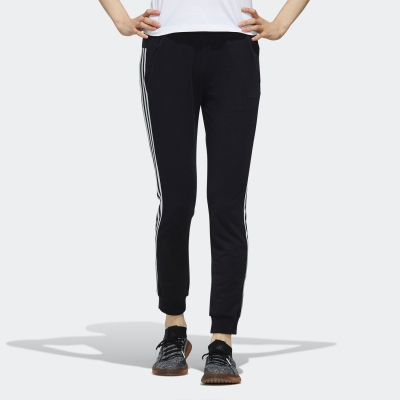 adidas/阿迪达斯长裤运动休闲舒适透气针织女裤DY8696 D