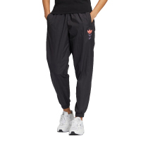 adidas/阿迪达斯三叶草长裤运动休闲舒适透气梭织女裤HP0081 D