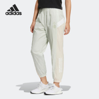 adidas/阿迪达斯长裤运动休闲舒适透气收脚梭织女裤HM5283 D