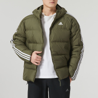 adidas/阿迪达斯连帽羽绒服运动休闲舒适保暖男装外套IK3214 C