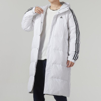 adidas/阿迪达斯连帽羽绒服运动休闲保暖中长款男装外套IT8713 C