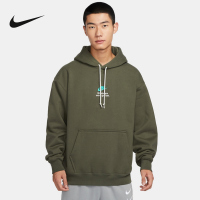 Nike/耐克连帽卫衣运动休闲加绒保暖针织男装套头衫FV4024-325 C