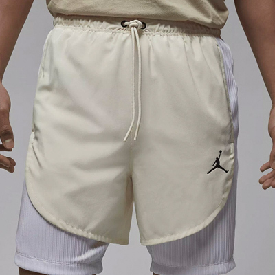 NIKE耐克短裤JORDAN运动休闲速干透气男裤DZ0574-110 D
