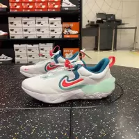 NIKE耐克跑步鞋轻便舒适低帮青少年运动鞋DR0472-101 D