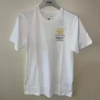 adidas/阿迪达斯三叶草 男款运动休闲印花短袖T恤 IJ0980 C