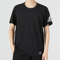 adidas/阿迪达斯男跑步训练透气运动短袖T恤 HB7470 C