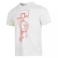 adidas/阿迪达斯男 新款 印花宽松圆领运动短袖T恤 IN6385 C