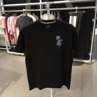 adidas/阿迪达斯男子经典印花圆领宽松休闲运动短袖T恤 HD7269 C