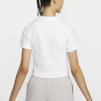 NIKE/耐克女装新款 休闲 运动生活短袖POLO衫 HJ6852-100 C
