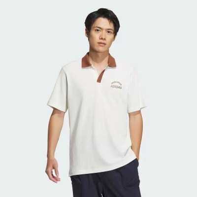 adidas/阿迪达斯短袖男子POLO衫运动休闲T恤 JD0333 C