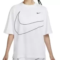 NIKE/耐克女子新款 运动训练休闲圆领短袖T恤 HQ1581-100 C