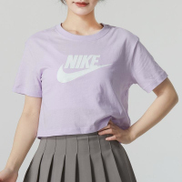NIKE耐克短袖T恤运动休闲透气针织圆领女装BV6176-511 D
