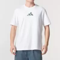 adidas/阿迪达斯男子经典运动训练休闲圆领短袖T恤 JH1219 C