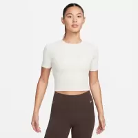 NIKE耐克短袖T恤运动休闲弹力紧身圆领女装FN7468-104 D