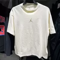 NIKE耐克短袖T恤JORDAN运动休闲透气针织圆领男装FQ0359-113 D