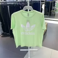 adidas/阿迪达斯女子运动休闲圆领短袖T恤 IN8436 C