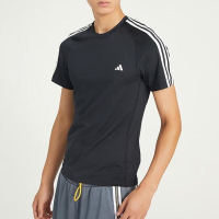 adidas/阿迪达斯男子运动训练休闲圆领短袖T恤 HD3525 C