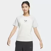 adidas/阿迪达斯短袖T恤女运动服透气圆领休闲上衣 JI6866 C