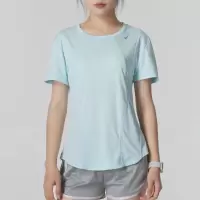 NIKE/耐克T恤女运动服新款跑步休闲透气圆领短袖上衣FN2519-474 C