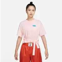 NIKE耐克短袖T恤运动休闲透气针织圆领女装DM6575-610 Z