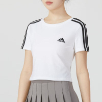 adidas/阿迪达斯女装新款运动服舒适透气圆领短袖t恤 IR6112 C