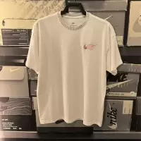 NIKE耐克短袖T恤运动休闲透气针织圆领男装FV3759-100 D