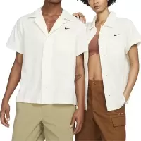 NIKE耐克短袖衬衫运动休闲舒适透气男女上衣DV9074-113 D