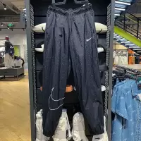 NIKE/耐克女裤 新款户外梭织透气休闲裤收口长裤 HM9413-010 C