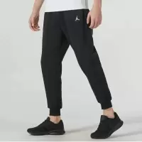 NIKE耐克长裤JORDAN运动休闲加绒保暖针织男裤FJ7780-010 D