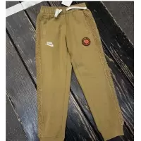 NIKE耐克长裤运动休闲加绒保暖针织儿童裤FV3997-288 D