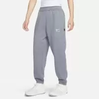 NIKE耐克长裤运动休闲加绒保暖针织男裤FB7210-065 D