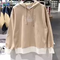 adidas/阿迪达斯女装 新款运动服套头衫宽松休闲连帽卫衣HM1637 D