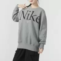 NIKE/耐克卫衣女装 新款 运动服保暖圆领休闲套头衫 FN3655-063 C
