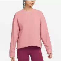 NIKE耐克卫衣运动休闲加绒保暖针织圆领女装套头衫DM6974-618 Z