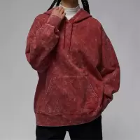 NIKE耐克连帽卫衣JORDAN运动休闲舒适针织女装套头衫FN5739-615 D