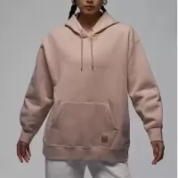 NIKE耐克连帽卫衣JORDAN运动休闲加绒保暖女装套头衫FB5111-244 D