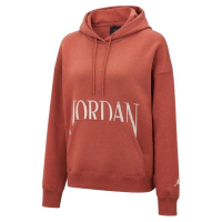 NIKE连帽卫衣JORDAN运动休闲加绒保暖针织女装套头衫FN5435-209 D