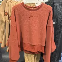 NIKE耐克卫衣运动休闲针织圆领宽松款女装套头衫DQ6845-832 D