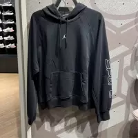 NIKE耐克连帽卫衣JORDAN运动休息针织女装套头衫FD7374-010 D