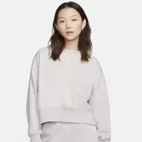 NIKE耐克卫衣运动休闲宽松款针织圆领女装套头衫FZ6810-019 D