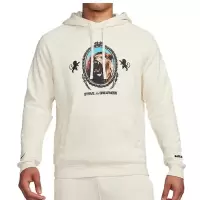 NIKE耐克连帽卫衣运动休闲加绒保暖针织男装套头衫FB7124-027 D