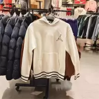 NIKE耐克连帽卫衣JORDAN运动休闲针织男装套头衫FD7403-133 D