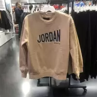 NIKE耐克卫衣JORDAN运动休闲加绒保暖圆领男装套头衫DV7589-277 Z