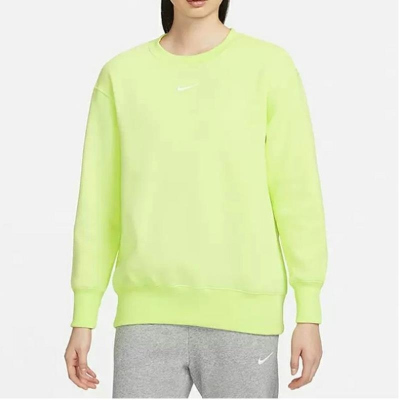 NIKE耐克卫衣运动休闲加绒保暖针织圆领女装套头衫DQ5734-736 D