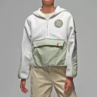 NIKE耐克连帽卫衣运动休闲半拉连女装针织套头衫FB1635-108 D