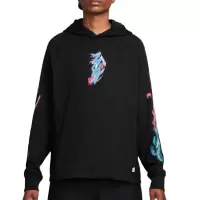 NIKE耐克连帽卫衣运动休闲加绒保暖针织男装套头衫FN5343-010 D