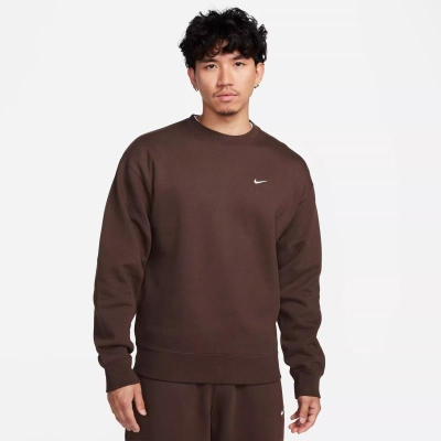 NIKE耐克卫衣运动休闲加绒保暖针织圆领男装套头衫623459-237 D