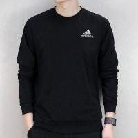 adidas/阿迪达斯套头衫男新款运动休闲圆领打底衫卫衣GK9094 C